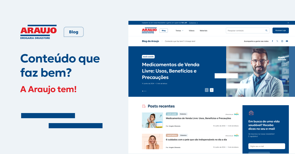 Blog - Drogaria Araujo