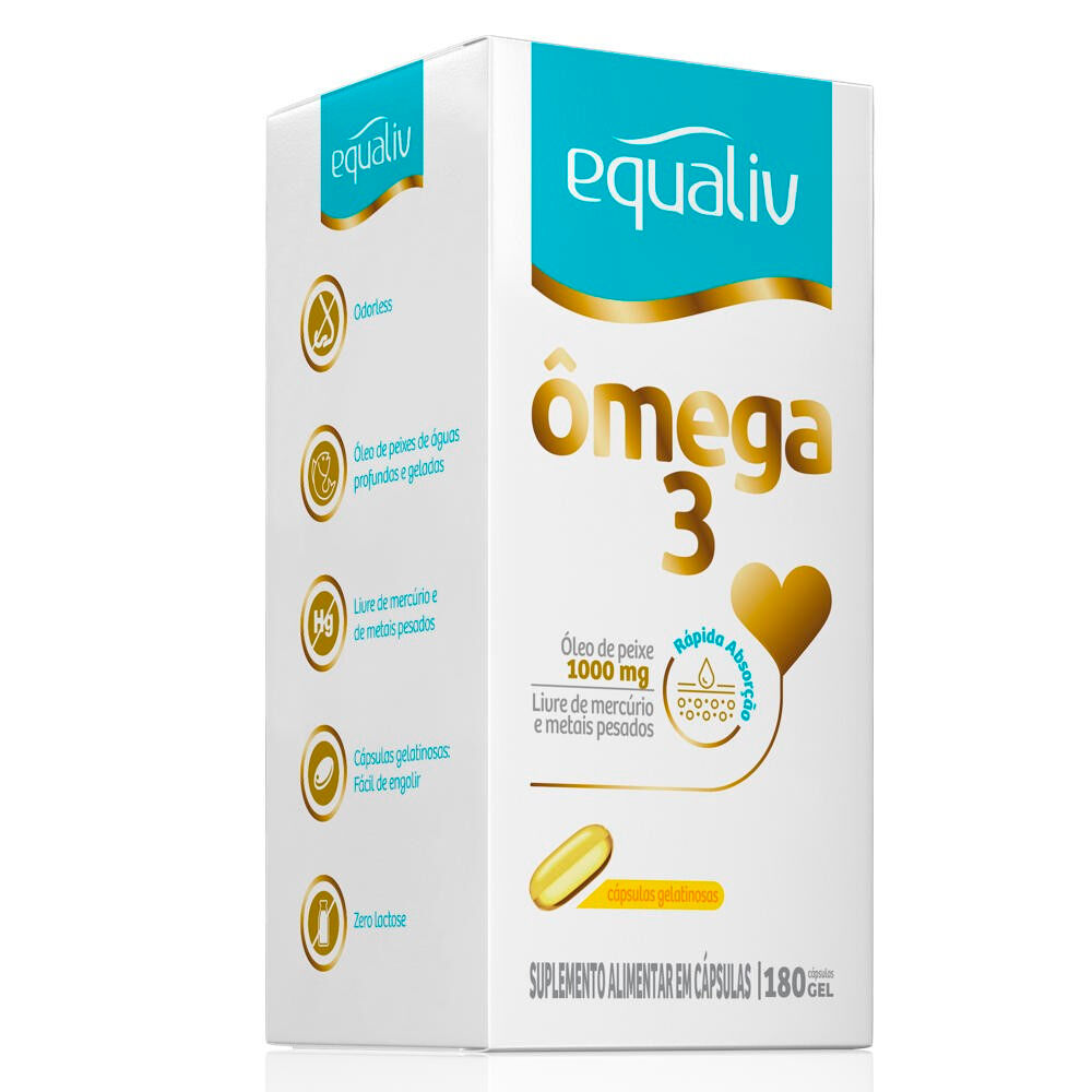 Ômega 3 1000mg Mió 120 Cápsulas - Drogaria Araujo