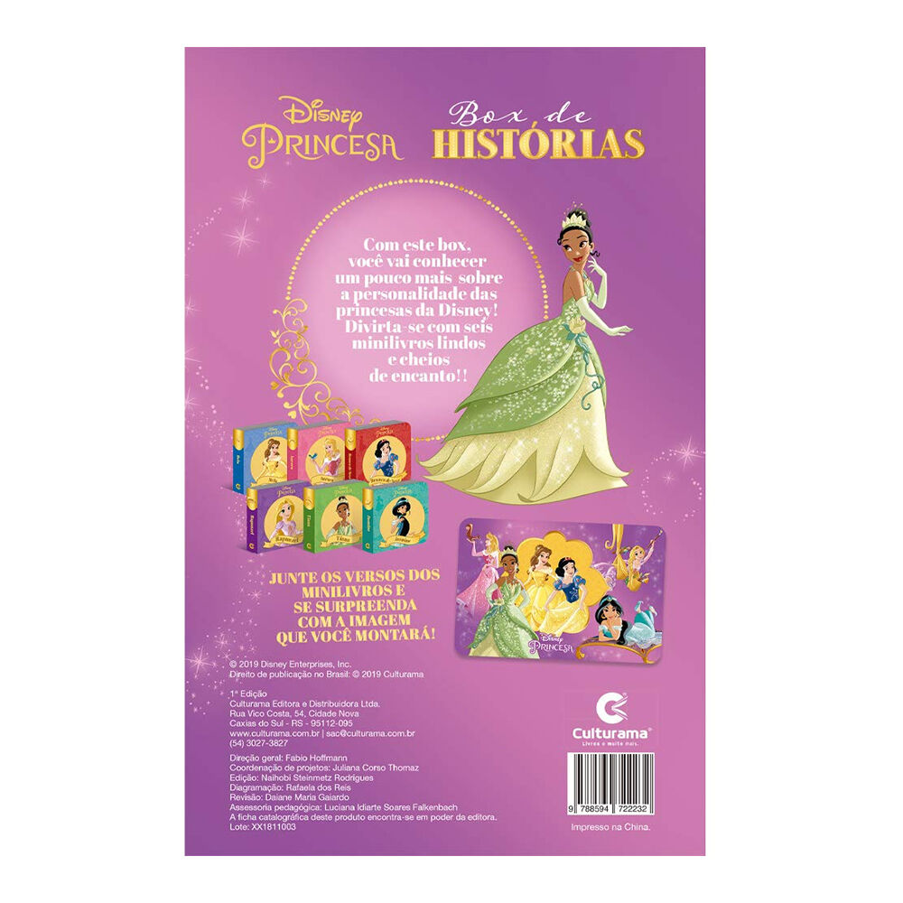 Livro de Histórias Encanto Disney