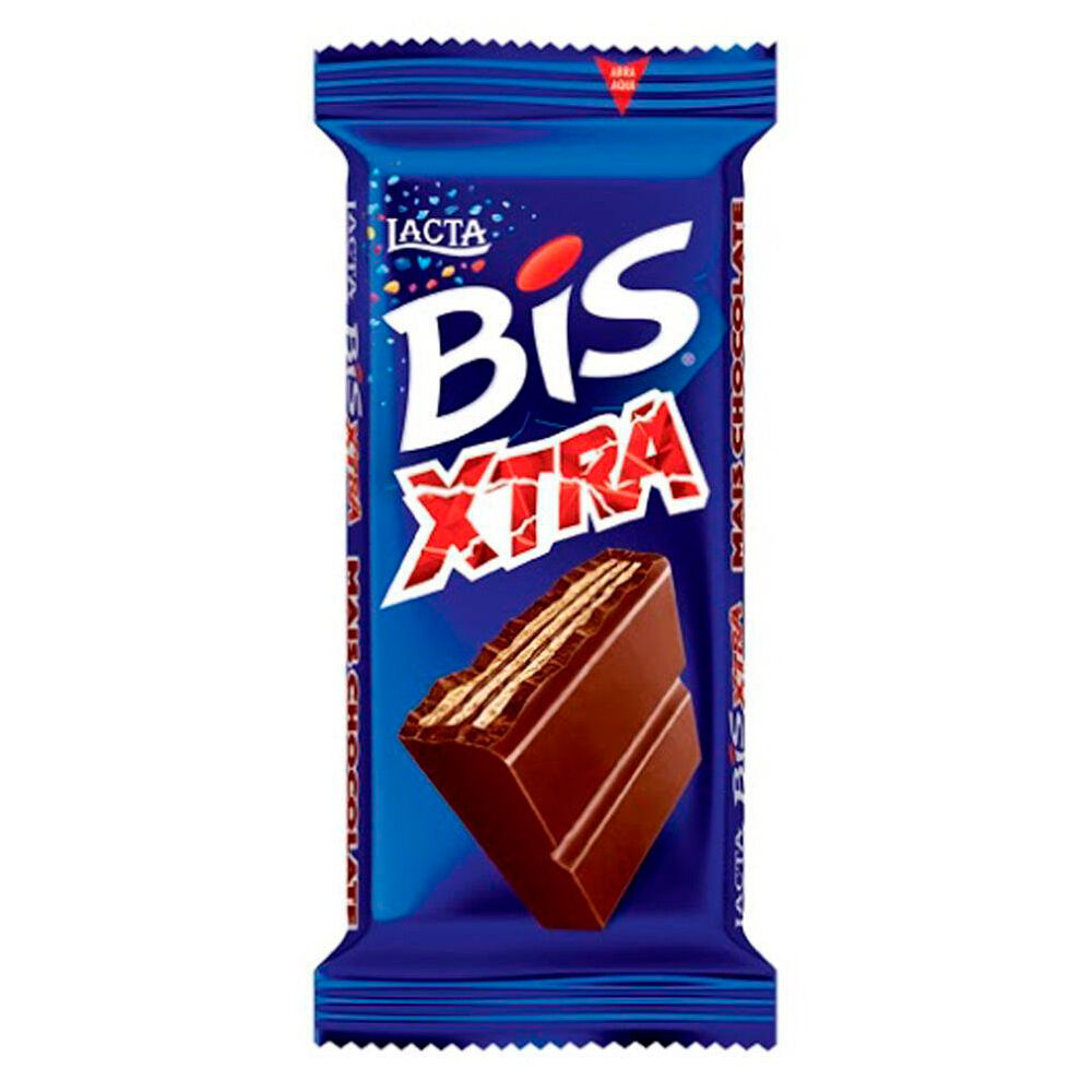 Chocolate Lacta Bis Xtra Ao Leite  Drogaria Santa Marta -  drogariasantamarta