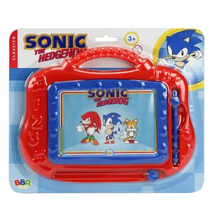 Lousa Mágica Sonic Vermelho S018 - BBR Toys - nivalmix