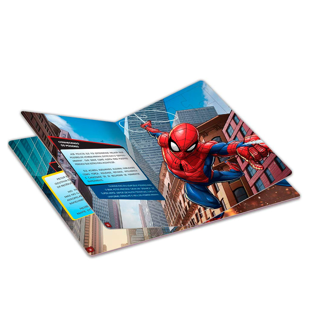 Livro De Atividades E Desenhos Com Lápis Cor - Homem-aranha - Alfabay -  Cubo Mágico - Quebra Cabeças - A loja de Profissionais e Colecionadores!
