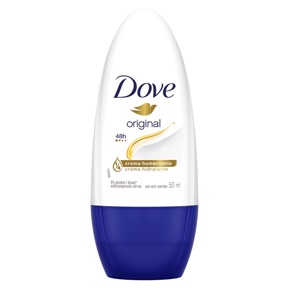 Desodorante Antitranspirante Roll-on Dove Original 50ml